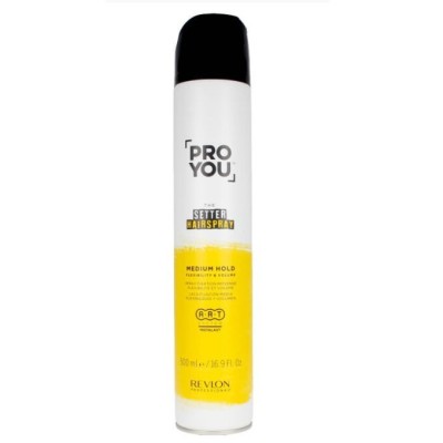 Revlon Pro Yuo The Setter Medium Hold Hairspray 500Ml