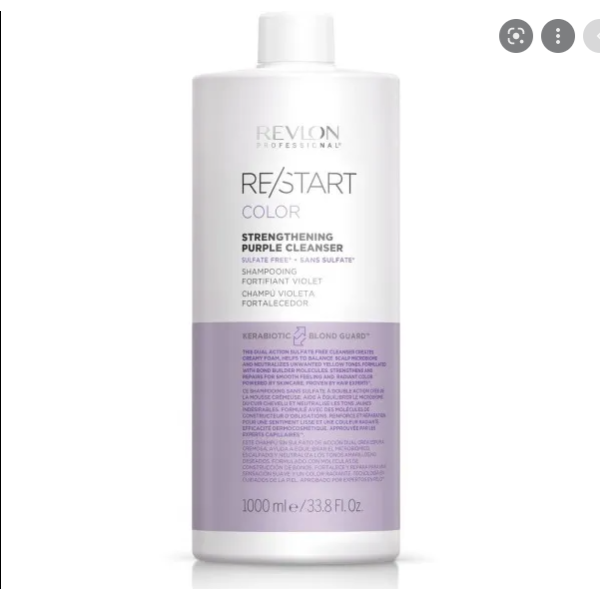 Revlon Restart Shampoo Viola Rinforzante 1000ml