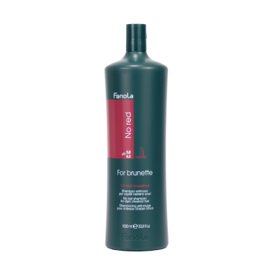Fanola No Red Shampoo For Brunette Antirosso per capelli Castano Scuri 350ml