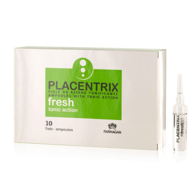 Farmagan Placentrix Fresh Lozione Rinfrescante Coadiuvante Anti Caduta 10 x 7