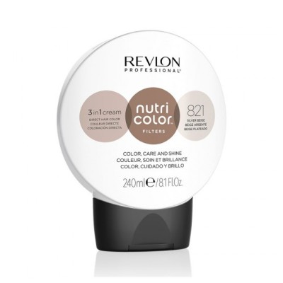 REVLON NUTRICOLOR FILTERS 821 – BEIGE ARGENTO – 240 ML